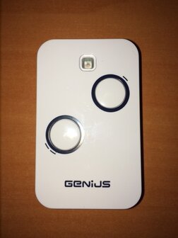 Handzender Genius, Kilo TX2, 2 kanaals, 868,35 MHz