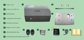 SuperJack schuifpoortopener met Wifi-bediening Gogogate SuperJack schuifpoortopener met Wifi-bediening Gogogate